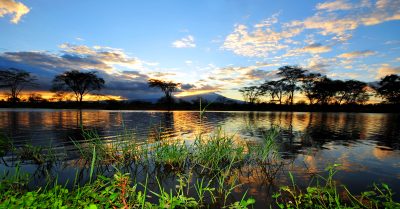 Tansania Safari - Sonnenuntergang - Lake Eyasi - Tansania
