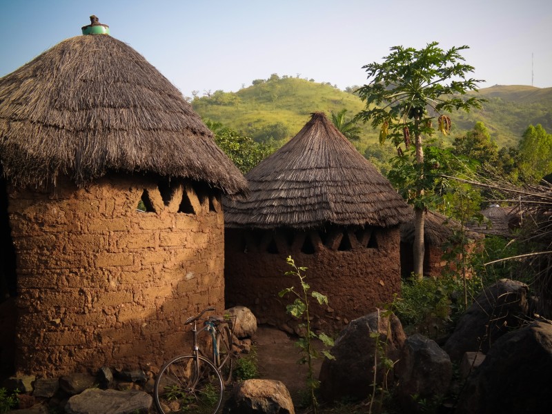 Traditionelle Hütte - Kara-Region - Togo