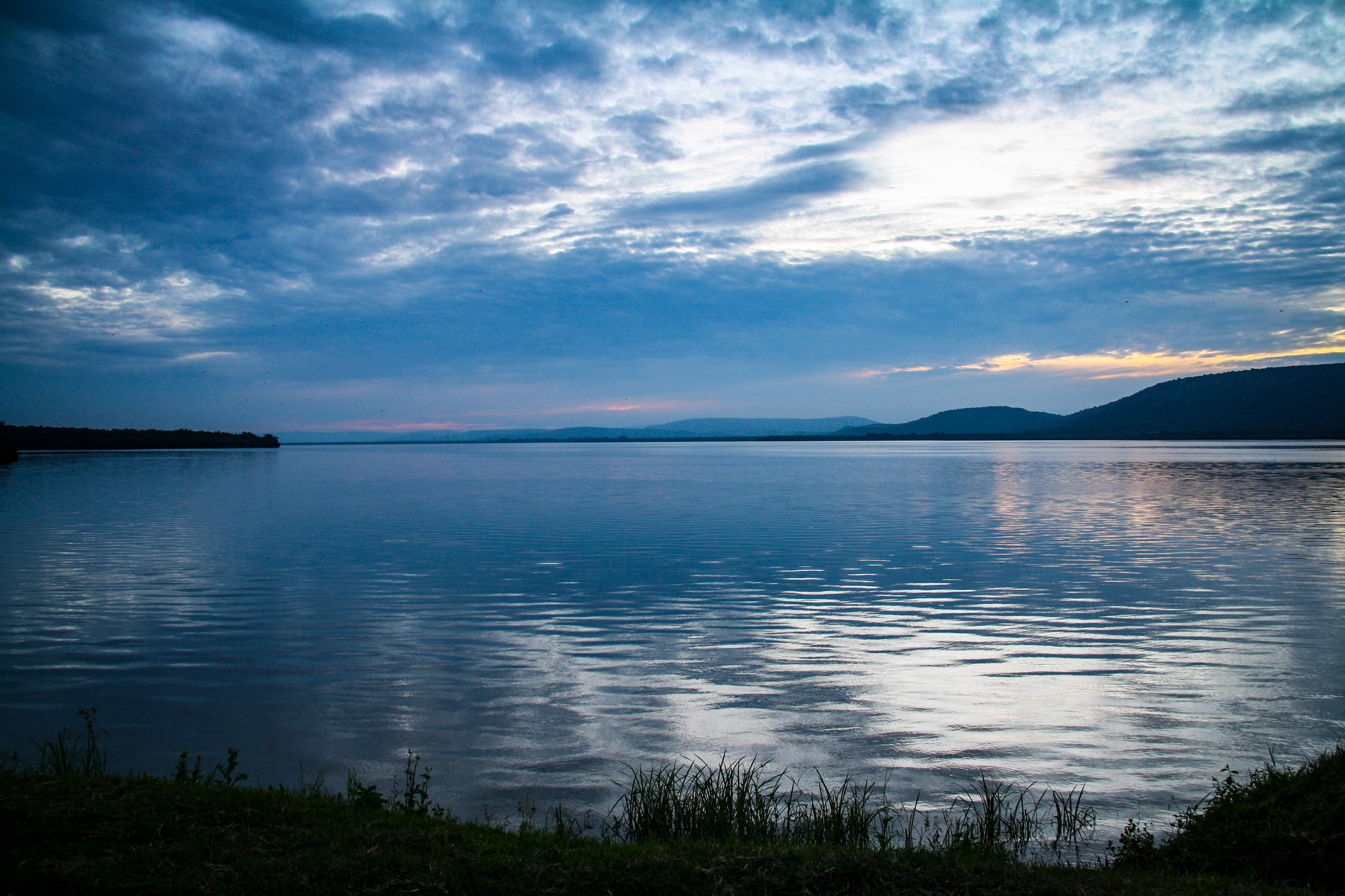 Landschaft am Lake Mburo in Uganda